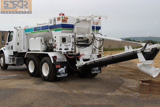 425 S volumetric plant producing high-strength concrete